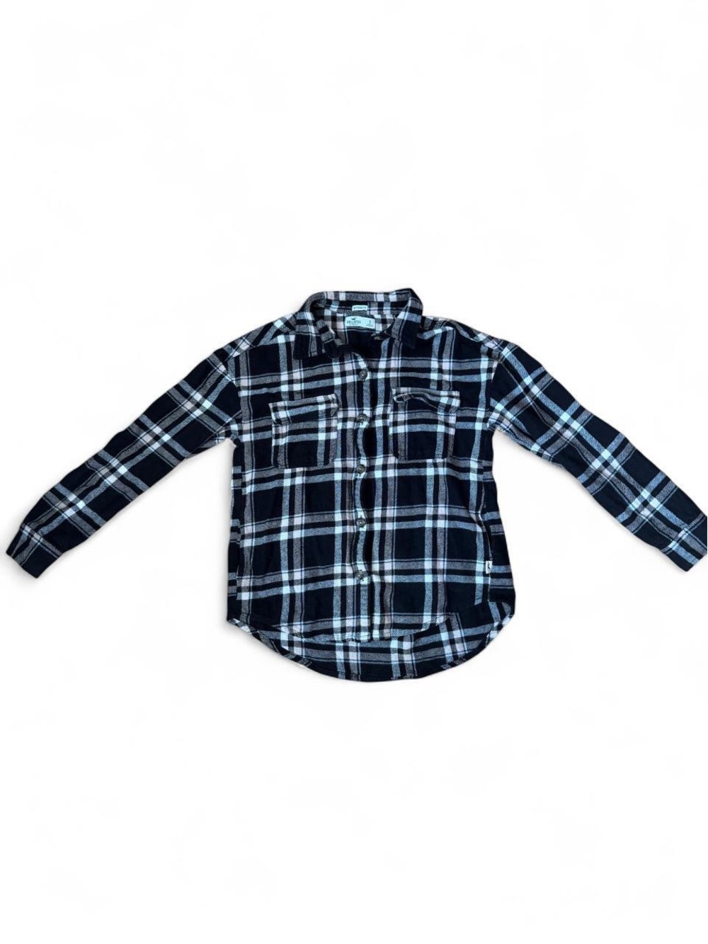 Women’s Hollister Black & White Flannel